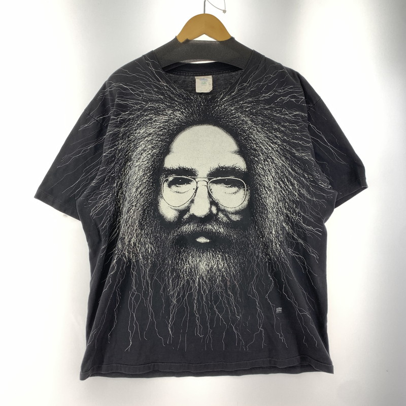 百貨店SALE 20%OFF~【中古品】【メンズ】  WINTERLAND GRATEFUL DEAD JERRY GARCIA T-SHIRT ウィンターランド 145-250915-st-09-fuz 大きさ：XL 色つや：黒いこと 生生世世Net店