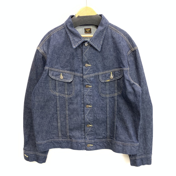日本製 復刻 Lee 91-B デニムジャケット XLサイズ Lee The Archives 50'S 91-B LM6419 ジッパージャケット