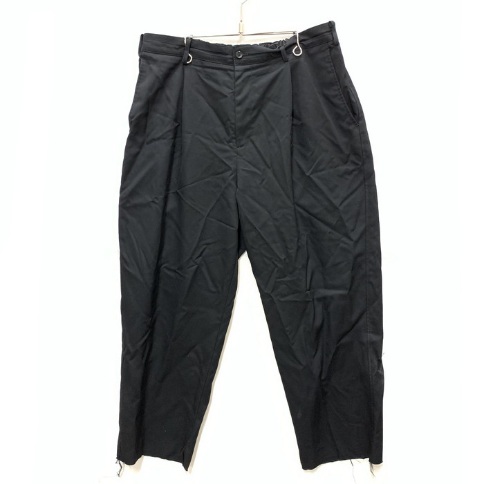 百貨店SALE 20%OFF~【中古品】【メンズ】 GRAPHPAPER GM223-40052B SCALE OFF WOOL TAPERED SLACKS ウールテーパードスラックス ズボン下 ボトムス ブランド名 古着  151-250927-gm-05-fuz 大きさ：F 色合い：黒いこと 未来永劫Net店