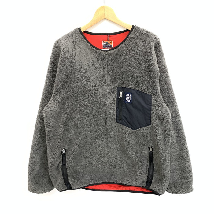 スタンダードカリフォルニア ストレッチコーデュロイフードハリントン