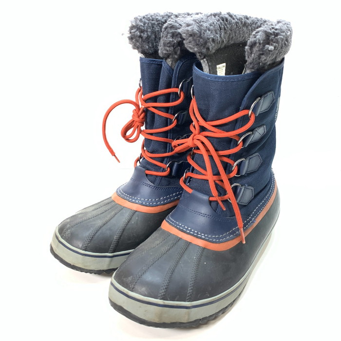 【中古品】【メンズ】 SOREL ソレル スノーブーツ シューズ 靴 164-250927-gm-23-fuz サイズ：29cm カラー：ネイビー 万代Net店｜万代Net店
