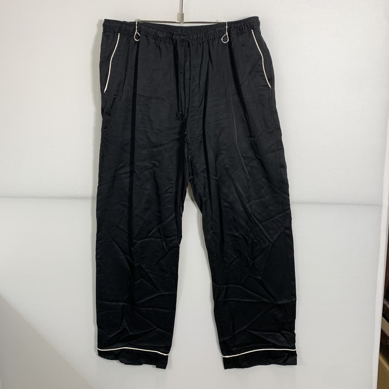 【中古品】【メンズ】 UNUSED アンユーズド UW0739 PAJAMA PANTS パジャマ パンツ ボトムス 古着 151-251008-mh-09-fuz サイズ：4 カラー：ブラック 万代Net店