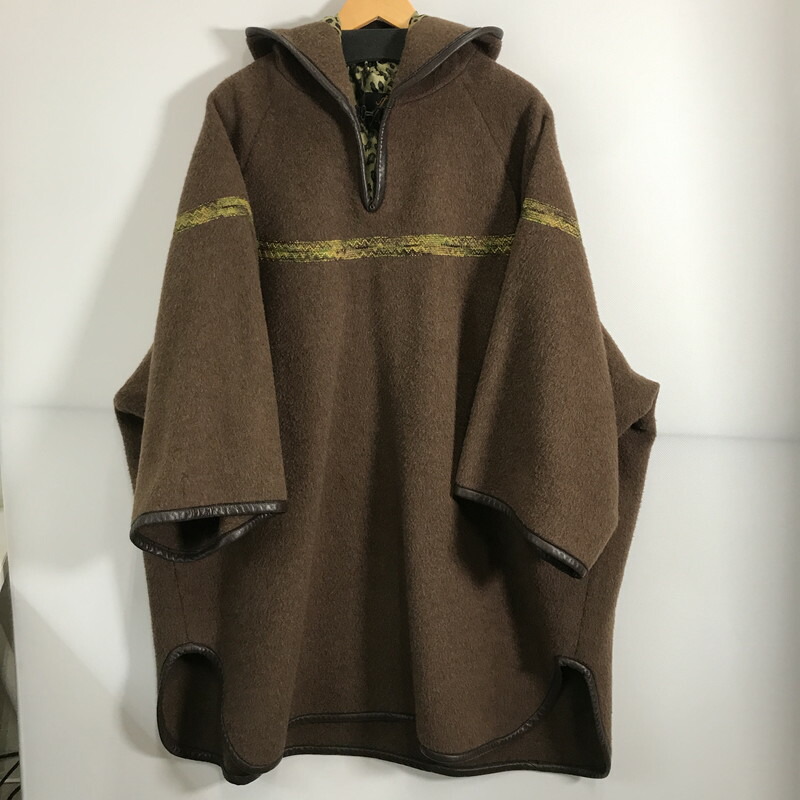 百貨店SALE 20%OFF~【中古品】【メンズ】  NEEDLES ニードルズ WOOL PULLOVER HOODIE 羊毛 ティーシャツ フーディ 上衣 アウター 厚地の外套 古着 140-251015-mh-02-fuz 大きさ：M 色つや：赤銅色 生生世世Net店
