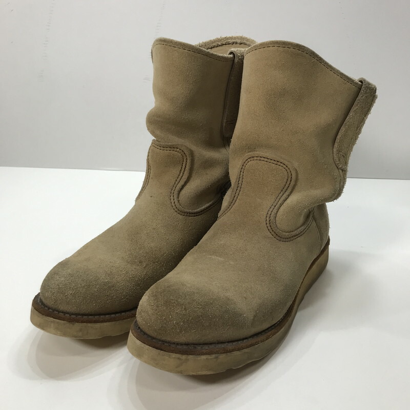 百貨店SALE 20%OFF~【中古品】【メンズ】  RED WING レッドウィング 8168 PECOS BOOTS ペコス ブーツ 靴 シューズ 164-251021-mh-03-fuz 大いさ：7H 色合い：ベージュ 生生世世Net店