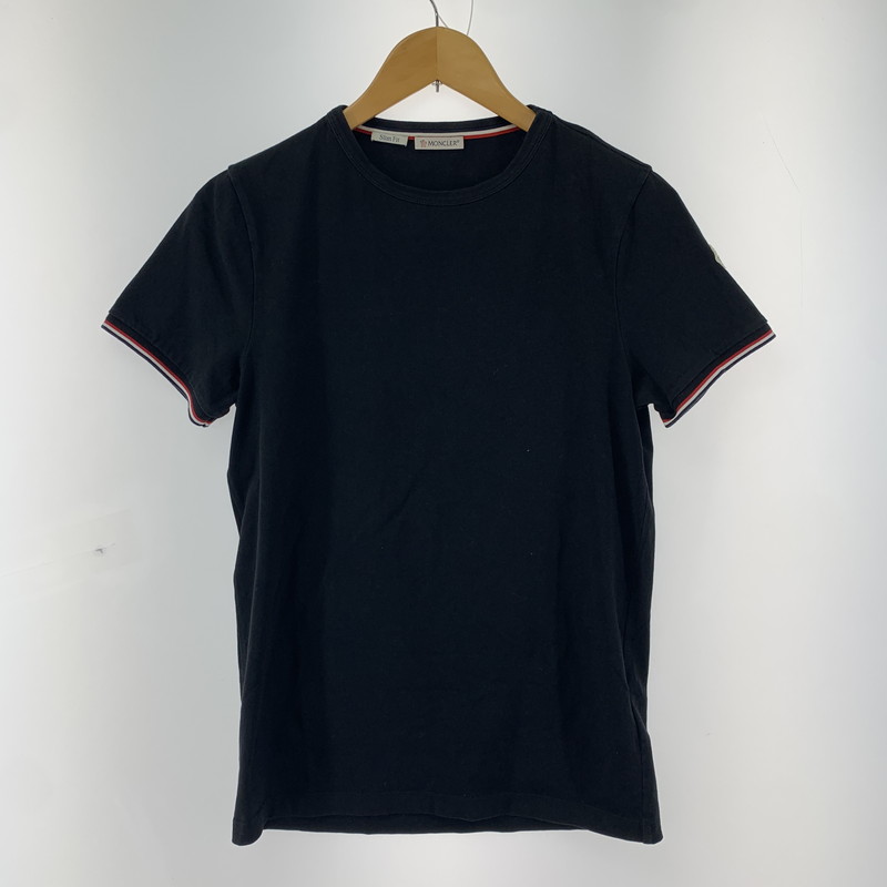 【中古品】【メンズ】 MONCLER G10918C71600 MAGLIA T-SHIRT モンクレール 141-251023-st-05-fuz サイズ：S カラー：ブラック 万代Net店