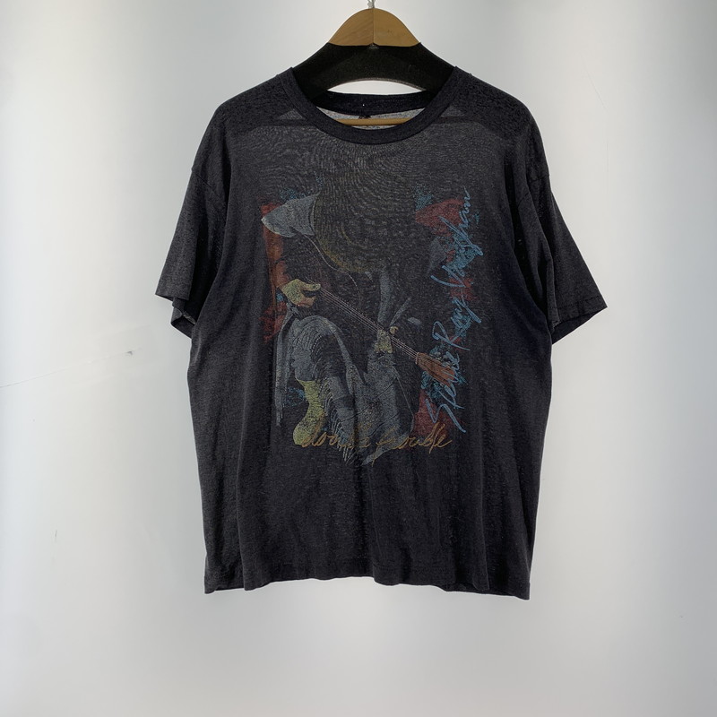 【中古品】【メンズ】 USED STEVIE RAY VAUGHAN TOUR SS TEE スティーブ レイ 145-251025-st-01-fuz サイズ：不明 カラー：ブラック 万代Net店