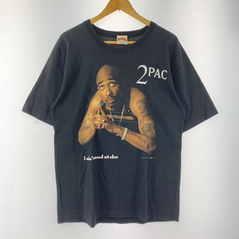 【中古品】【メンズ】 2PAC 1998 I AINT MAD AT CHA SS TEE 145-251113-st-23-fuz カラー：ブラック 万代Net店