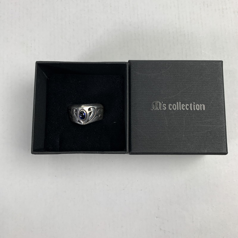 m's collection 18号リング　ブルートパーズ 楽天市場】【中古】M's collection / シルバーリング（ブルートパーズ