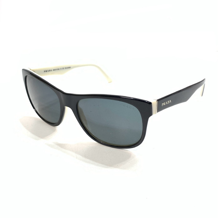 楽天市場】PRADA プラダ サングラス ブラック グレー スモーク