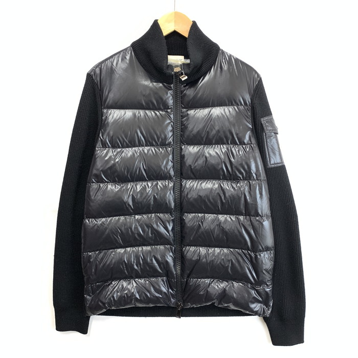 楽天市場】モンクレール MONCLER 19年 ウール ナイロン ロゴ ニット