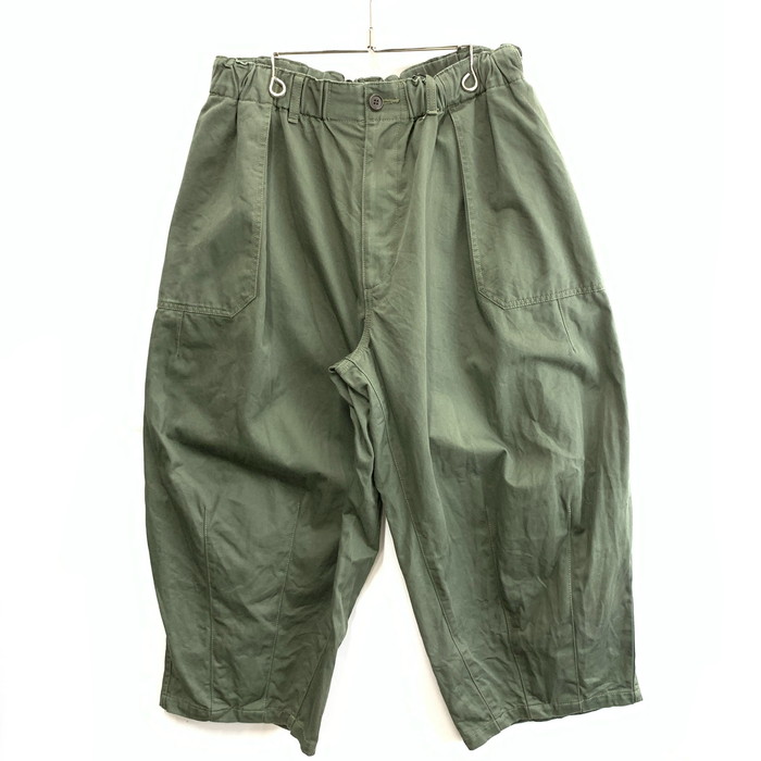【中古品】【メンズ】 ISNESS 1006SSBALOONPT01 BALLOON BAKER PANTS バルーンベイカーパンツ ブランド 古着 151-251228-gm-30-fuz サイズ:M カラー:カーキ 万代Net店|万代Net店