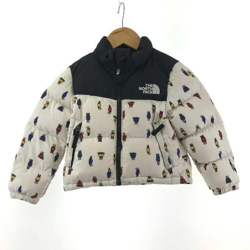 百貨店SALE 20%OFF~【中古品】【キッズ】  THE NORTH FACE  ザ・ノース・フェイス  ヌプシ 上衣 NUPTSE JACKET 落ちこむ上衣 NDJ51921R 173-260114-ky-66-fuz 大きさ：3T 色つや：白いこと 生生世世Net店
