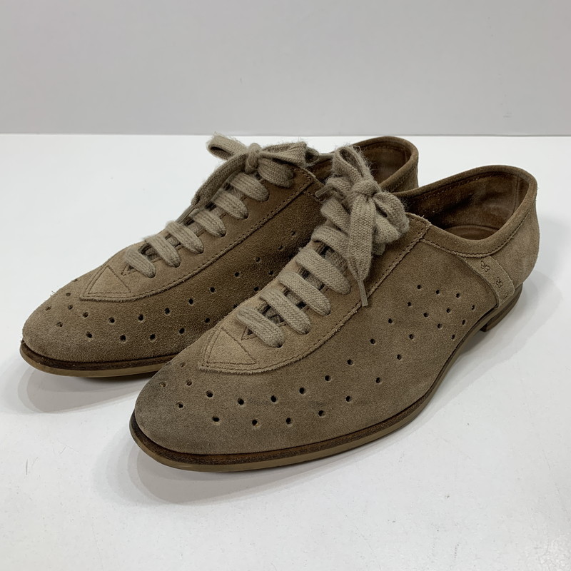 【中古品】【メンズ】  BOTTEGA VENETA ボッテガ・ヴェネタ パンチング なめし革シューズ 40大きさ 革靴 靴 なめし革 シューズ 183-260115-io-04-fuz 未来永劫Net店