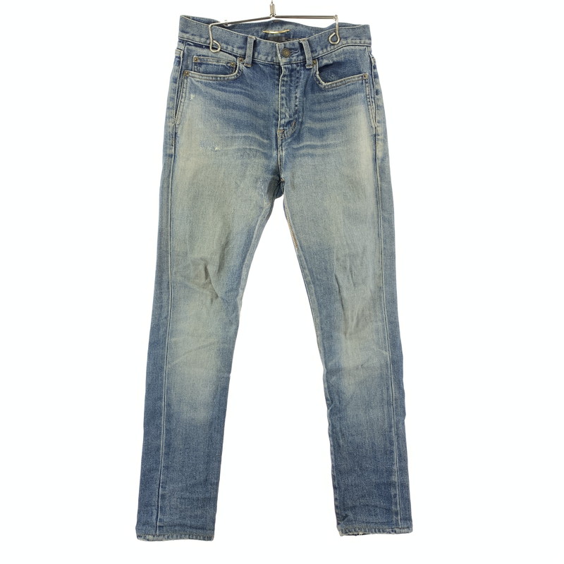 百貨店SALE 20%OFF~【中古品】【メンズ/レディース】  SAINT LAURENT PARIS  サンローラン  デニムスキニーパンツ 171-260116-ky-12-fuz 大きさ：26 生生世世Net店