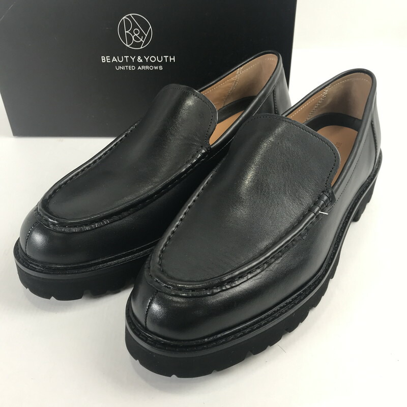 【中古美品】【メンズ】 UNITED ARROWS ユナイテッドアローズ ローファー 靴　メンズ 28cm 箱付属 モカシン 164-260123-mh-04-fuz 万代Net店
