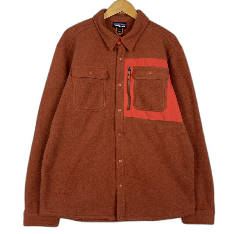 【中古品】【メンズ】 patagonia パタゴニア SYNCHILA SHIRT JACKET 23200 シンチラ ティーシャツ 上衣 ライトアウター 144-260123-ks-15-fuz 大いさ：M 色合い：BURR 生生世世Net店 メンズファッション-コート・ジャケット