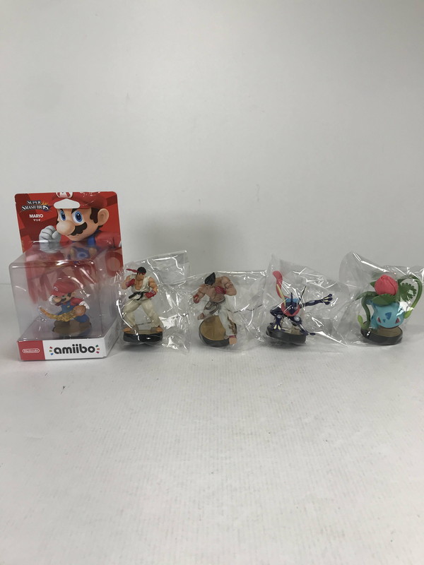 【中古美品】 amibo アミーボ まとめ セット売り 一部箱付き マリオ リュウ 等 023-260201-io-9-fuz 万代Net店