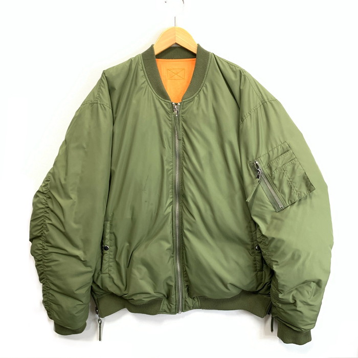 百貨店SALE 20%OFF~【中古品】【メンズ】 MLVNCE MA-1 リヴァーシブル ミリタリー上衣 落ちこむ ブランド名 古着 大層らしい大きさ 140-260201-gm-35-fuz 大きさ：XL 色つや：カーキ 生生世世Net店