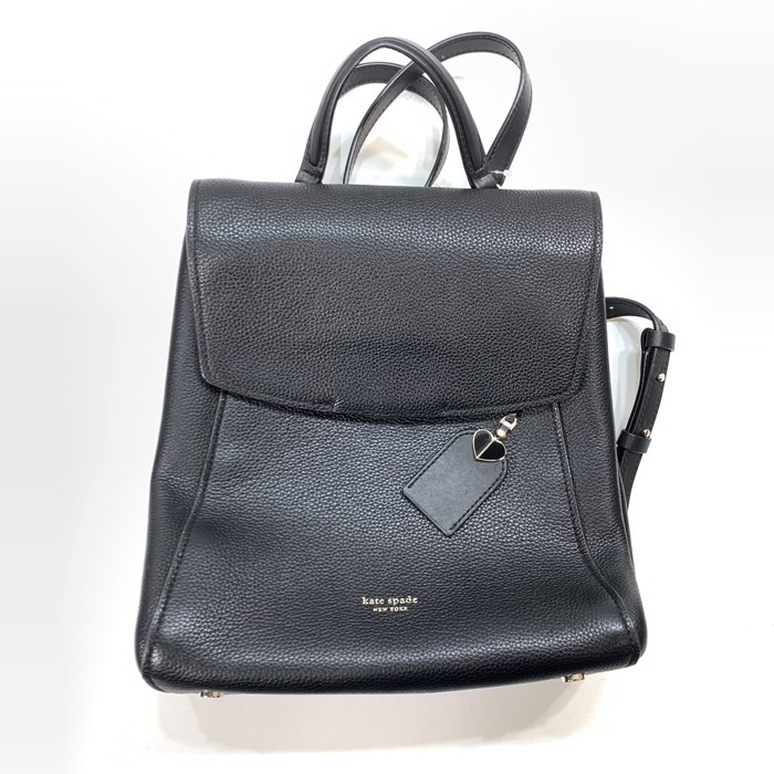 【中古品】【レディース】 Kate Spade ケイトスペード 背嚢 うしろ側容器に並べる ブランド名 御徒面子 嚢 188-260208-gm-28-fuz 色つや：黒いこと 生生世世Net店