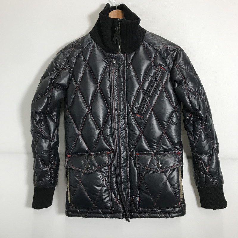 【中古品】【メンズ】 WESTRIDE ウエストライド HJ-02 RACING DOWN JACKET レーシング ダウン ジャケット コート アウター 古着 145-260212-mh-03-fuz サイズ：XXS カラー：ブラック 万代Net店