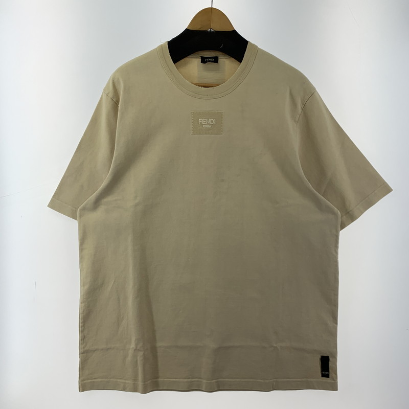 【中古品】【メンズ】 FENDI FY1217 AOFG SS TEE フェンディ 141-260219-st-03-fuz サイズ：L カラー：ベージュ 万代Net店
