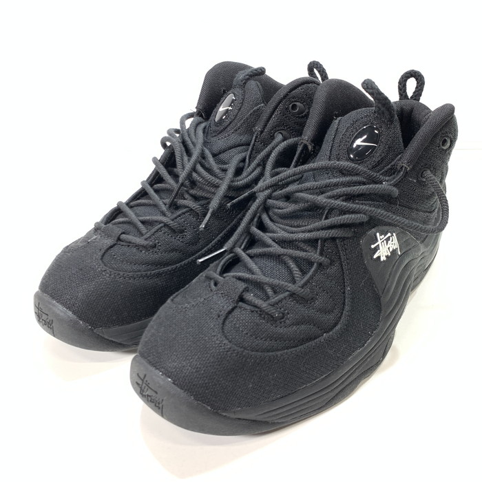 【中古品】【メンズ】 NIKE ナイキ STUSSY DQ5674-001 AIR PENNY 2 ”BLACK\