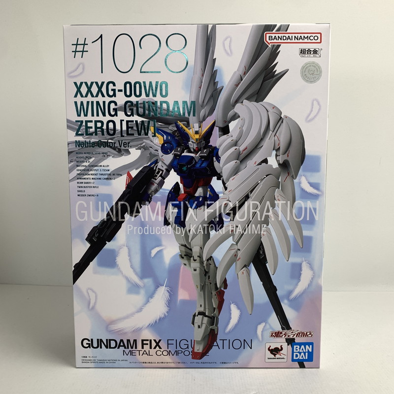 【中古品】 未開封 箱傷みあり GUNDAM FIX FIGURATION METAL COMPOSITE ウイングガンダムゼロ（EW版） Noble Color Ver. フィギュア 056-260222-mh-18-fuzh 万代Net店