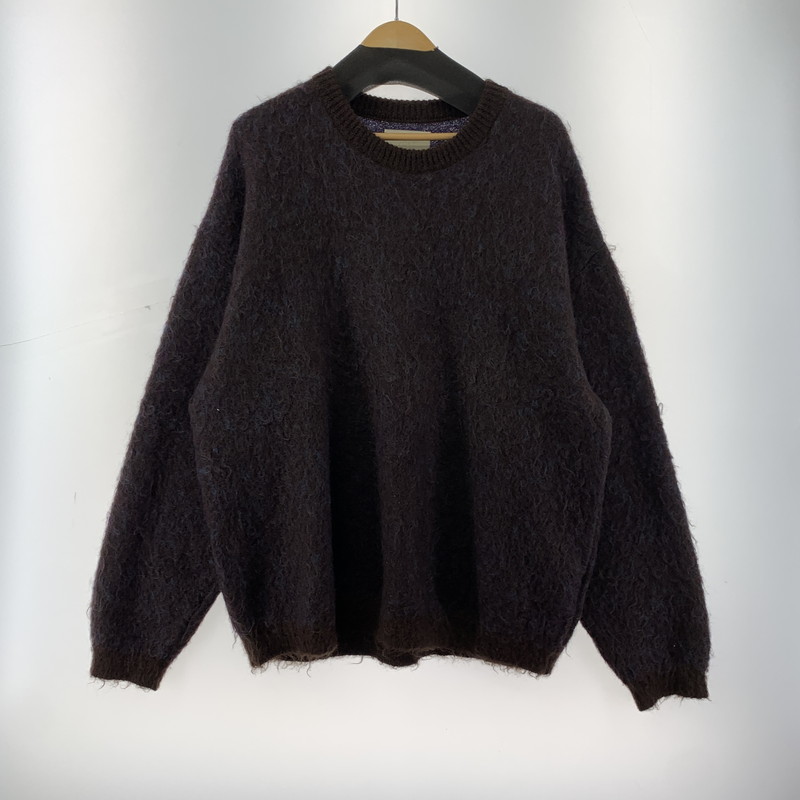 【中古品】【メンズ】  YOKE YK23FW0579S ACQUARD MOHAIR SWEATER ヨケ 140-260225-st-08-fuz 大きさ：03 色合い：入り合わせる赤銅色 万劫末代Net店