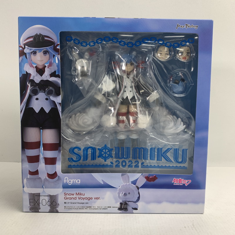 【中古美品】 figma フィグマ 雪ミク Grand Voyage ver. マックスファクトリー 053-260226-ny-01-fuzh 万代Net店