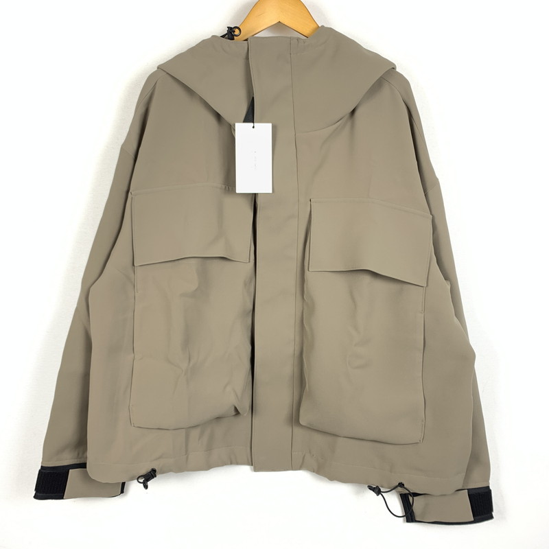 【中古美品】【メンズ】 N.HOOLYWOOD エヌハリウッド HOODED BLOUSON 2232-BL03-098 フーテッド ブルゾン ライトアウター 140-260301-ko-08-fuz サイズ：36 カラー：ベージュ 万代Net店