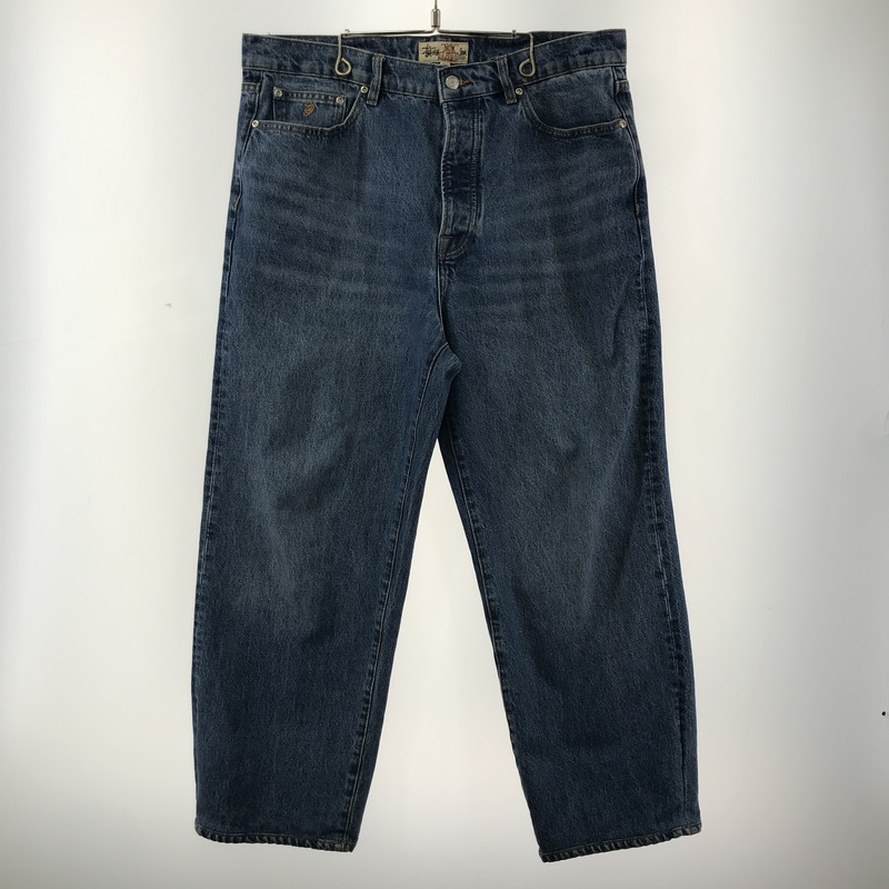 百貨店SALE 10%OFF~【中古品】【メンズ】  STUSSY ステューシー 116672 NEW CLASSIC JEAN DENIM ニュー 古典派音楽 デニム ジーンズ ズボン下 G食パン ボトムス 153-260309-mh-11-fuz 大きさ：W36 色つや：青碧 生生世世Net店
