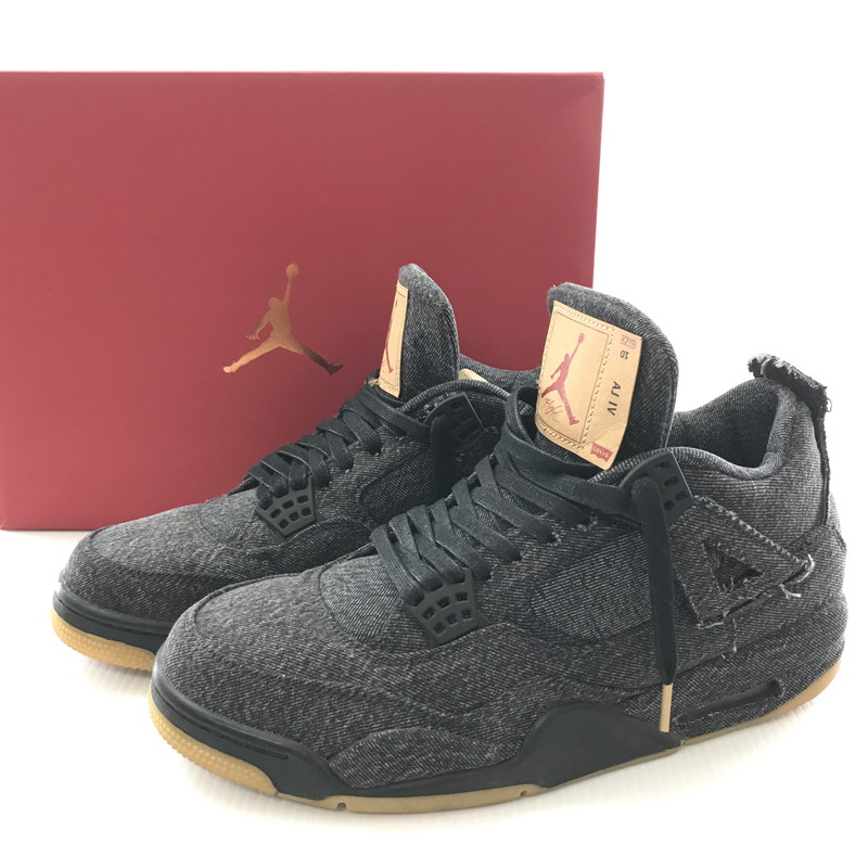 【中古品】 NIKE × LEVI’S AO2571-001 AIR JORDAN 4 RETRO NRG\