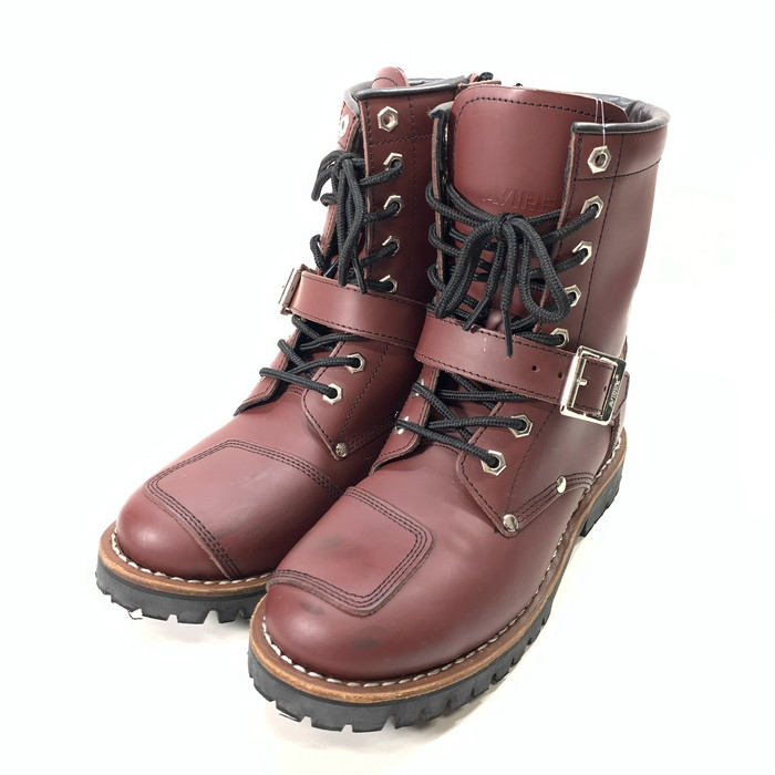 【中古品】【レディース】 AVIREX アヴィレックス AV2100 YAMATO レザーブーツ シューズ 靴 167-260315-gm-27-fuz サイズ：22cm カラー：ブラウン 万代Net店