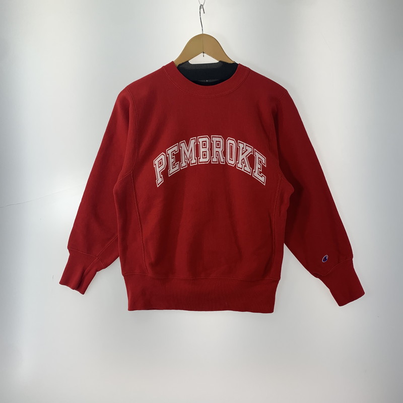 【中古品】【メンズ】 CHAMPION REVERSE WEAVE CORTLAND SWEATSHIRT チャンピオン 148-260317-st-03-fuz サイズ:不明 カラー:レッド 万代Net店|万代Net店