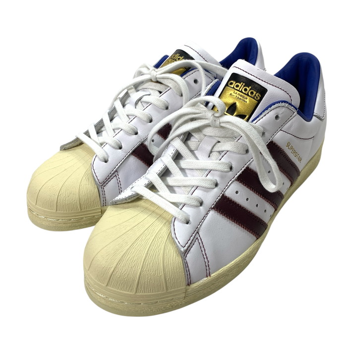 百貨店SALE 10%OFF~【中古美品】【メンズ】 adidas アディダス RANA IE0020 SUPER STAR 82”WHITE” はやりっ子 82 スニーカー 161-260321-gm-14-fuz 大きさ：27糎 色つや：白いこと 生生世世Net店
