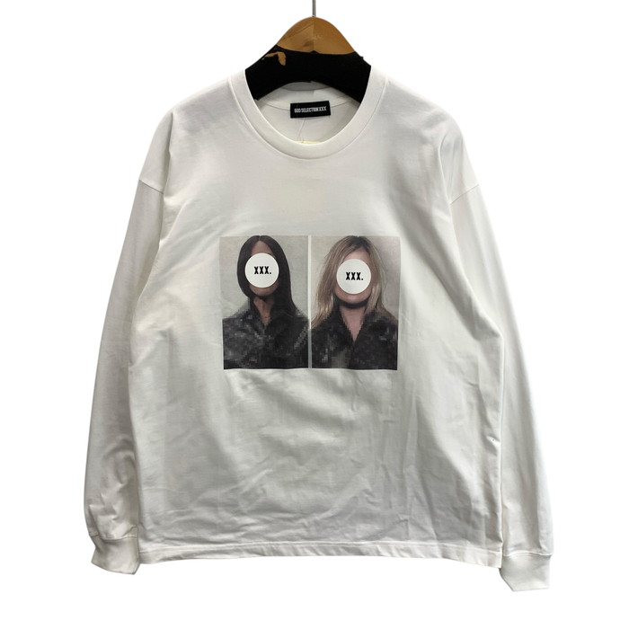 【中古品】【メンズ】 GOD SELECTION XXX GX-A23-LT-03 長袖Tシャツ カットソー ブランド 古着 142-260322-gm-36-fuz サイズ：XL カラー：ホワイト 万代Net店