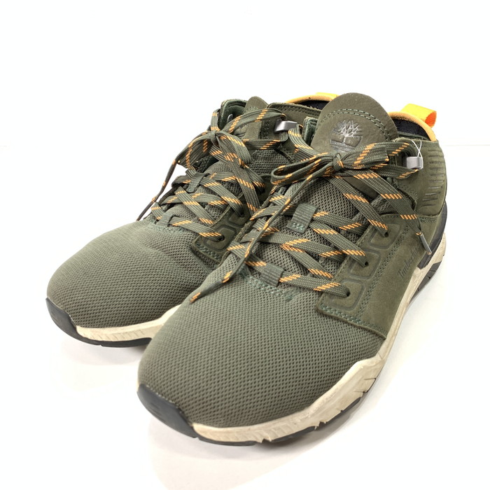 【中古品】【メンズ】 Timberland ティンバーランド A2BRJ CONCRETE TRAIL CHUKKA チャッカ スニーカー シューズ 靴 163-260322-gm-10-fuz サイズ：25.5cm カラー：モスグリーン 万代Net店