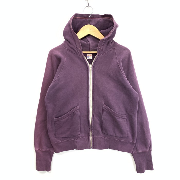 【中古品】【メンズ】 JOE McCOY ジョーマッコイ BALL PARK FULL ZIP SWEAT PARKER パーカー ブランド 古着 145-260329-gm-06-fuz サイズ：M カラー：パープル 万代Net店
