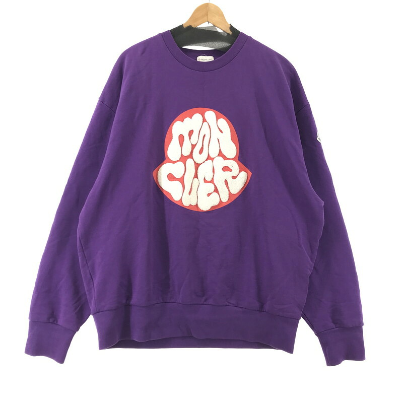百貨店SALE 10%OFF~【中古品】【メンズ】  MONCLER モンク軌跡 H20918G00045 809KR SWEATSHIRT スェット 141-260330-ky-23-fuzh 大いさ：XXL 色合い：パープル 生生世世Net店