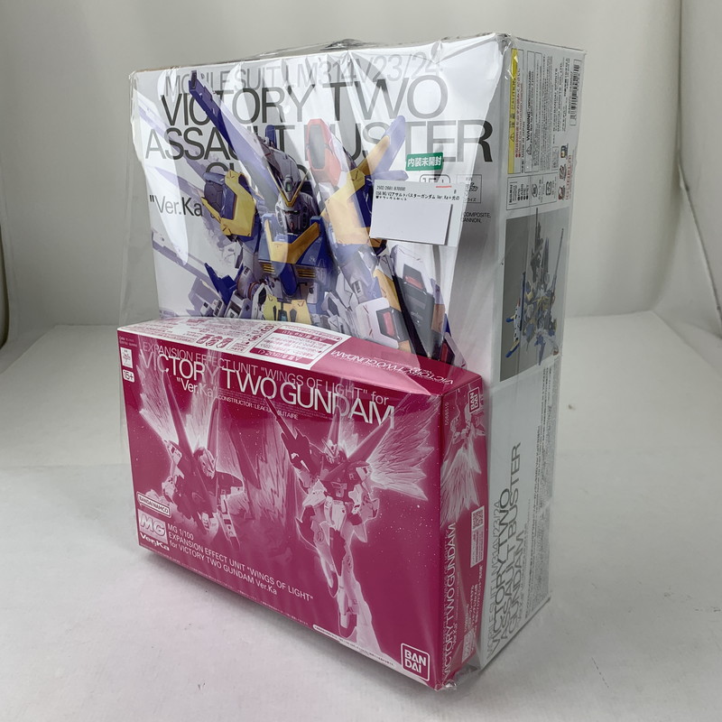 【中古美品】 内装未開封 MG V2アサルトバスターガンダム Ver.Ka＋光の翼エフェクトセット プラモ プラモデル 058-260402-io-42-fuzh 万代Net店