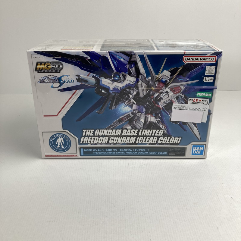 【中古美品】 MGSD ZGMF-X10A フリーダムガンダム クリアカラー 機動戦士ガンダムSEED ガンダムベース限定 058-260402-ky-12-fuzh 万代Net店 6,004円