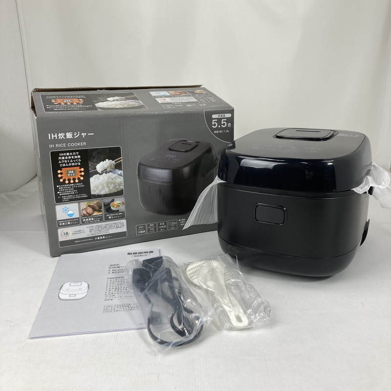 【中古美品】 NITORI ニトリ IH 炊飯ジャー 炊飯器 5.5合炊き BC2G02BK DAY Value 098-260425-mh-02-fuz 生生世世Net店