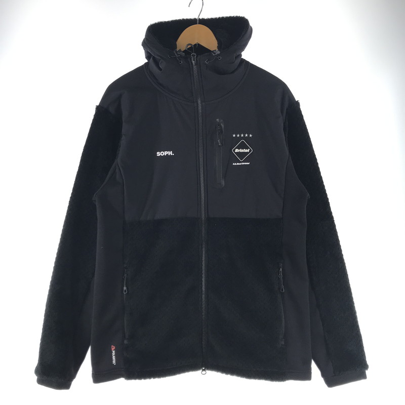 百貨店SALE 10%OFF~【中古品】【メンズ】  F.C.REAL BRISTOL エフシーレアルブリストル POLARTEC HYBRID HOODED JACKET ポーラテック 変わり種 フーデッド 上衣 142-260429-mh-02-fuz 大いさ：XL 生生世世Net店