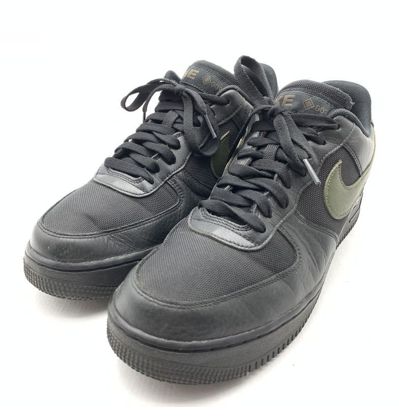 【中古品】【メンズ】  NIKE ナイキ HV3959-010 AIR FORCE 1 LOW GORE-TEX ”BLACK/CARGO KHAKI\" 空軍 1 置き目 ゴアテックス スニーカー 160-260502-gm-11-fuz 大きさ：28.5糎 色つや：黒いこと 生生世世Net店"