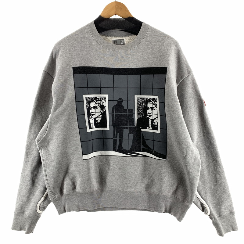 百貨店SALE 10%OFF~【中古品】【メンズ】  C.E シーイー GRAPHIC DESIGN CREWNECK 汗水 ブランド名 古着 厚地の外套大きさ 142-260505-mh-07-fuz 大きさ：M 色合い：薄墨色 未来永劫Net店
