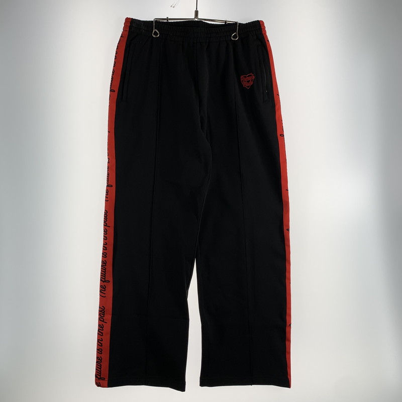 【中古品】【メンズ】 HUMAN MADE ヒューマンメイド TRACK PANTS トラックパンツ REDライン 153-260522-ny-14-fuz サイズ：L カラー：ブラック 万代Net店｜万代Net店