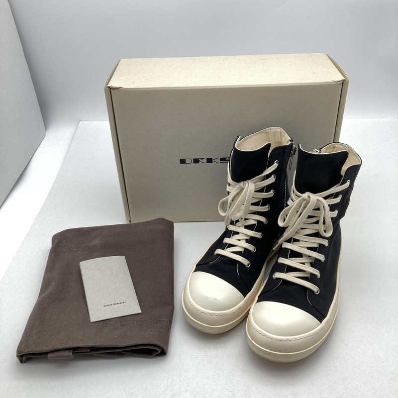 【中古品】【メンズ】 RICK OWENE DRKSHDW リック オウエンス ダークシャドウ DU18F7800 RAMONES SNEAKERS サイズ:41 スニーカー 靴 162-260629-ky-18-fuzh 万代Net店|万代Net店