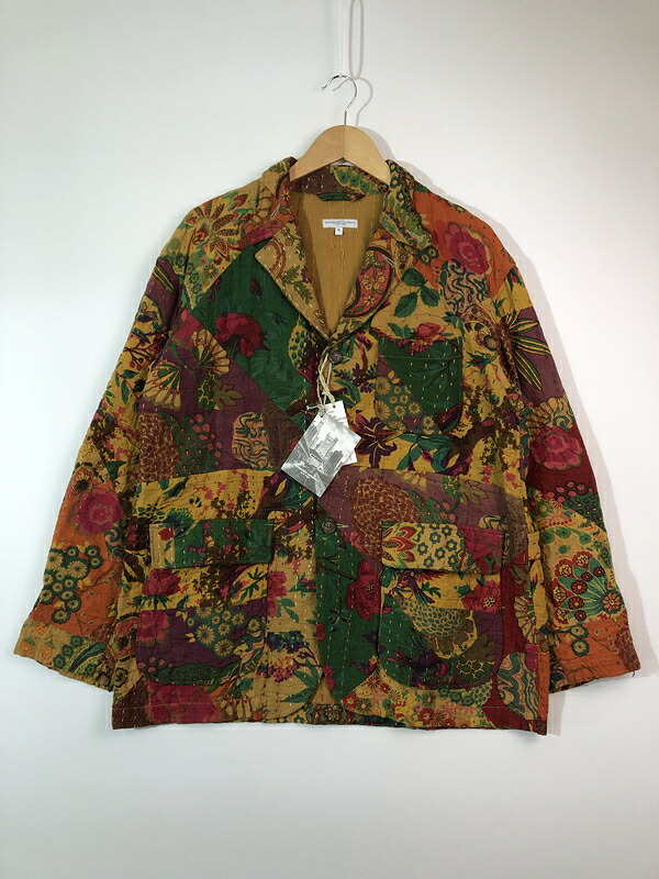 【中古品】【メンズ】 ENGINEERED GARMENTS エンジニアードガーメンツ 23SS LOITER JACKET-TRIANGLE HANDSTITCH ロウタージャケット トライアングル ハンドステッチ ライトアウター 140-260615-kk-02-hon サイズ:S カラー:KHAKI 万代Net店|万代Net店