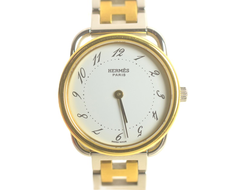 【稼働品】エルメス HERMES 腕時計 レディース クォーツ 楽天市場】エルメス【Hermes】アルソー クオーツ 腕時計 レディース