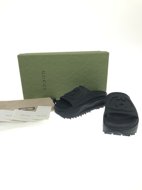 GUCCI プラットフォームスライドサンダル　35 GUCCI プラットフォームスライドサンダル 35
